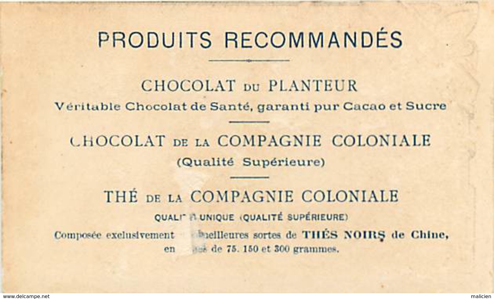 - Chromos -ref-chA452- Chocolat Du Planteur / Les Jouets Anciens - La Poupée De Son - - Autres & Non Classés