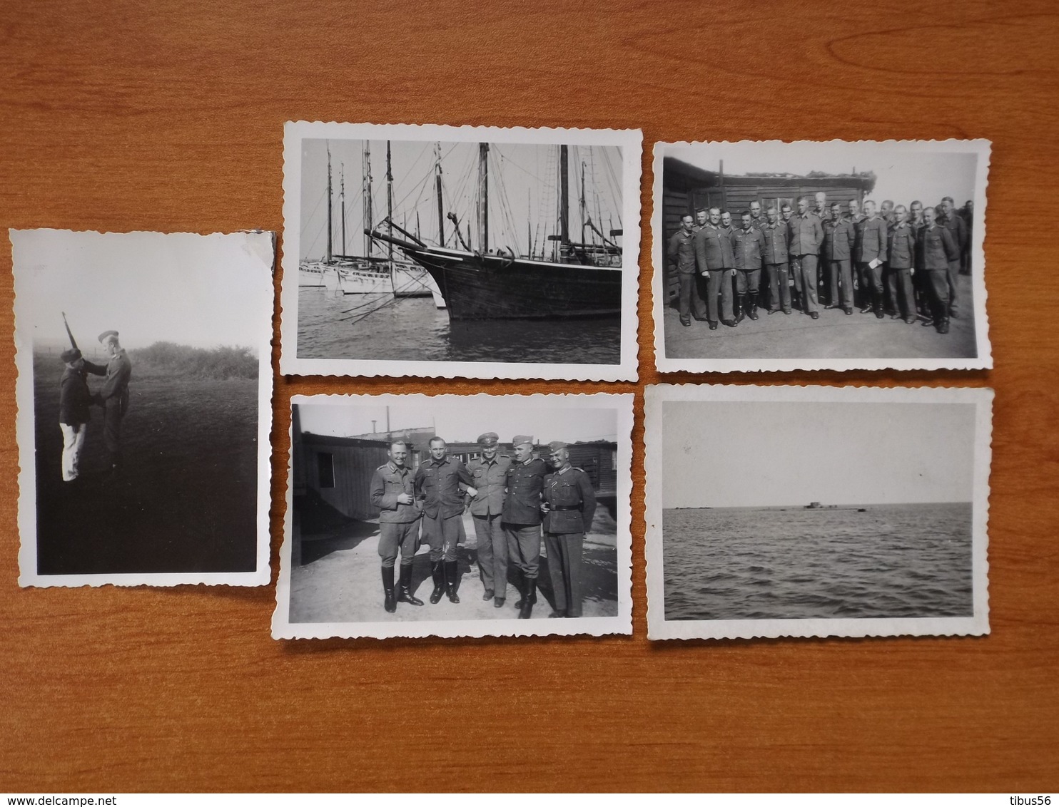 ILE DE GROIX WW2 GUERRE 39 45  POCHE DE LORIENT SOLDATS ALLEMANDS VOILIERS SOUS MARIN CASEMATES - Groix