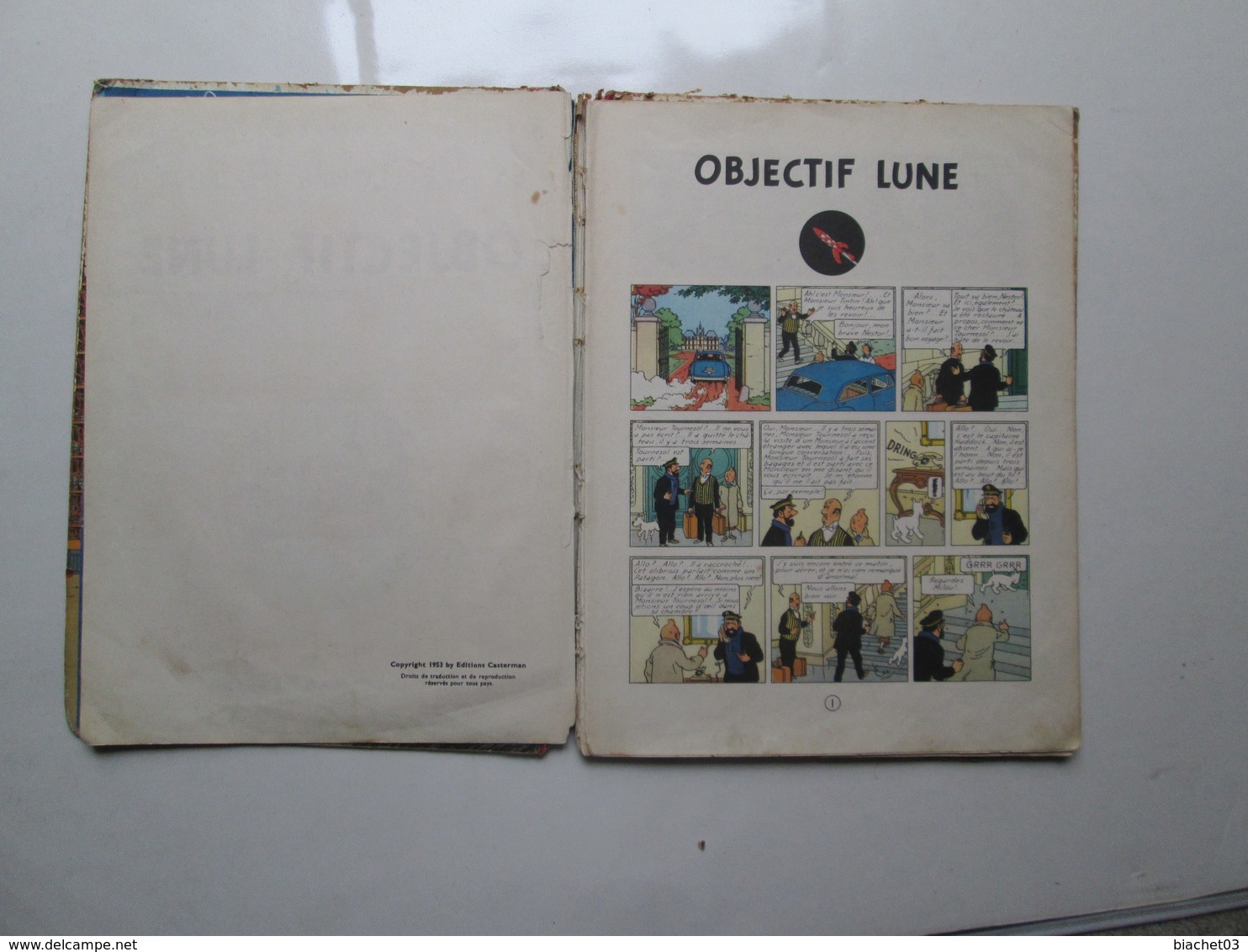 Tintin  (objectif Lune ) - Otras Revistas