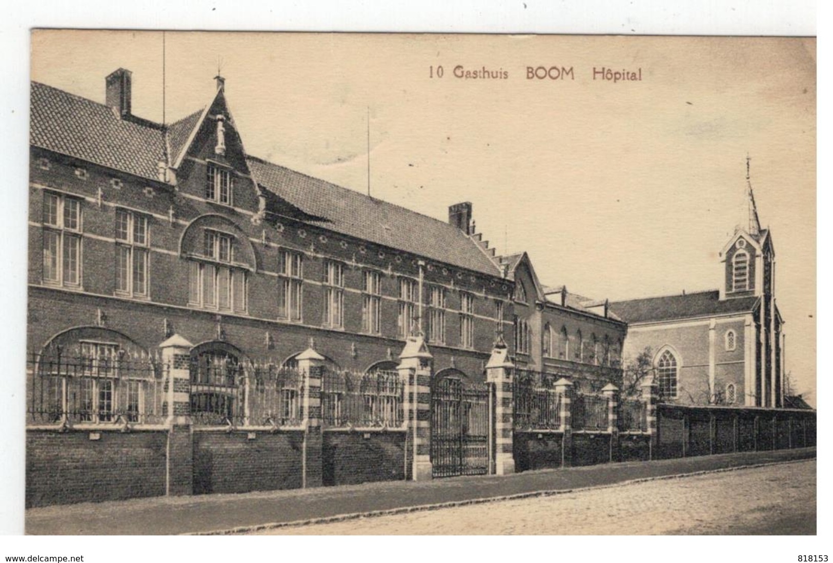 10. Gasthuis BOOM  Hôpital 1927 - Boom