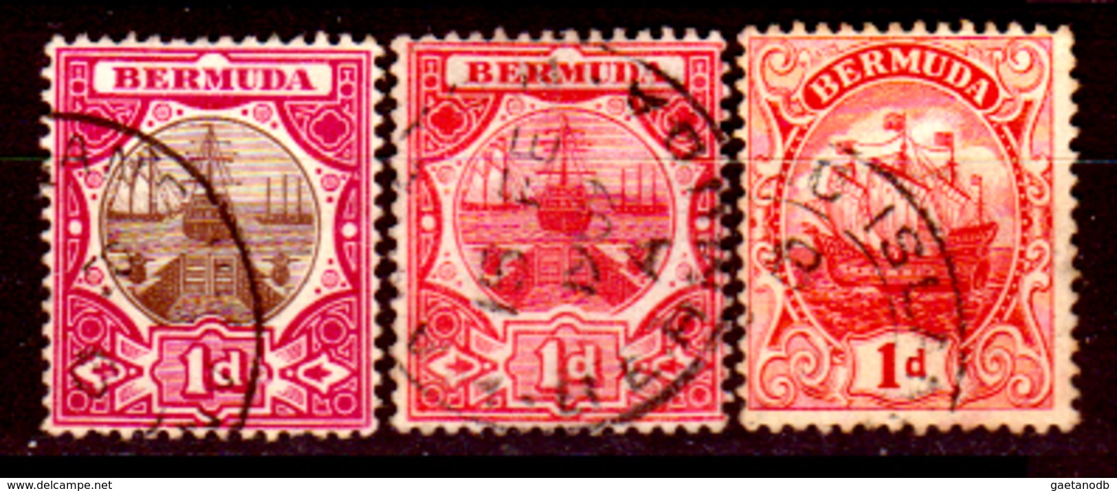 Bermuda-0019 - Emissione 1902-1910 (o) - Senza Difetti Occulti. - Bermuda