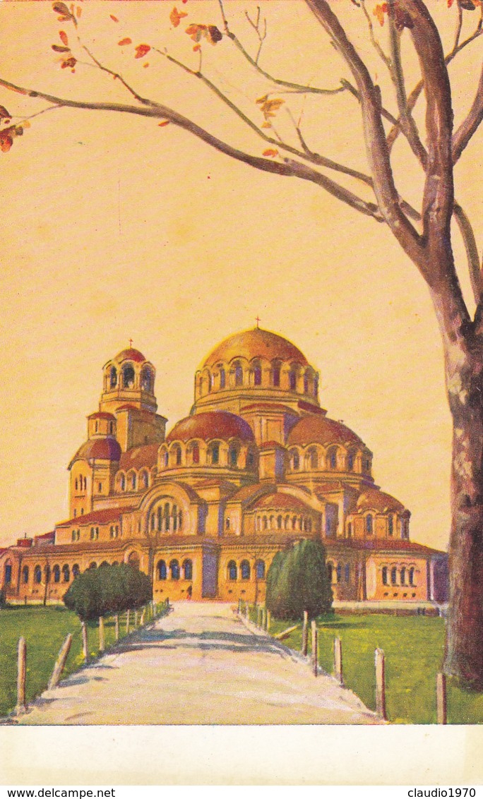 CARTOLINA - POSTCARD - BULGARIA - SOFIA - LA BASILICA DI S. ALESSANDRO NEWSKI - Bulgaria