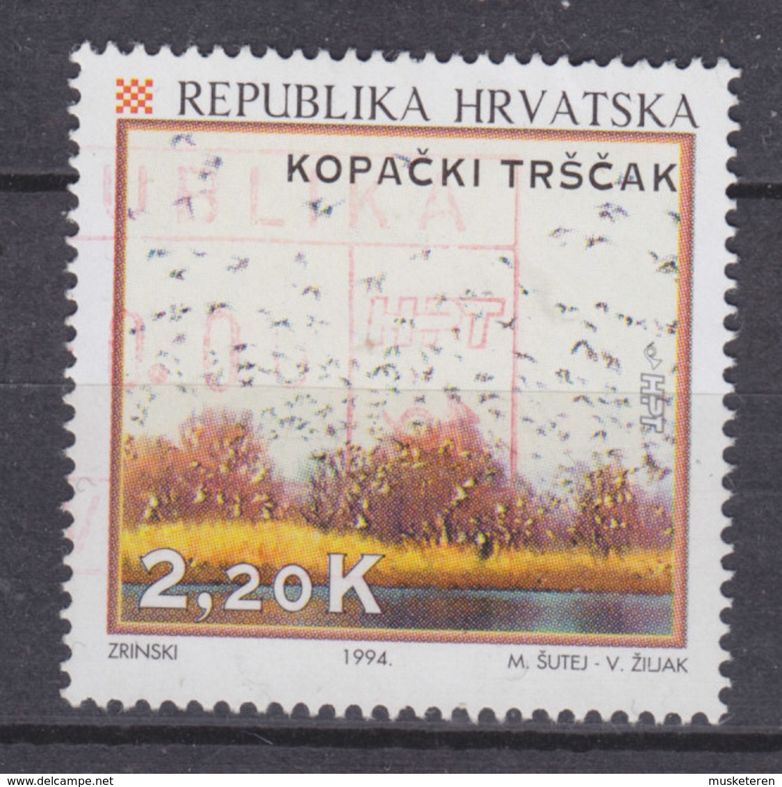 Croatia 1994 Mi. 282    2.20 K Kopacki-Ried - Kroatien