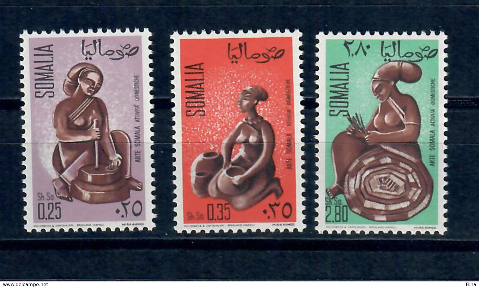 SOMALIA 1968 - ARTE SOMALA - MNH ** - Somalie (1960-...)