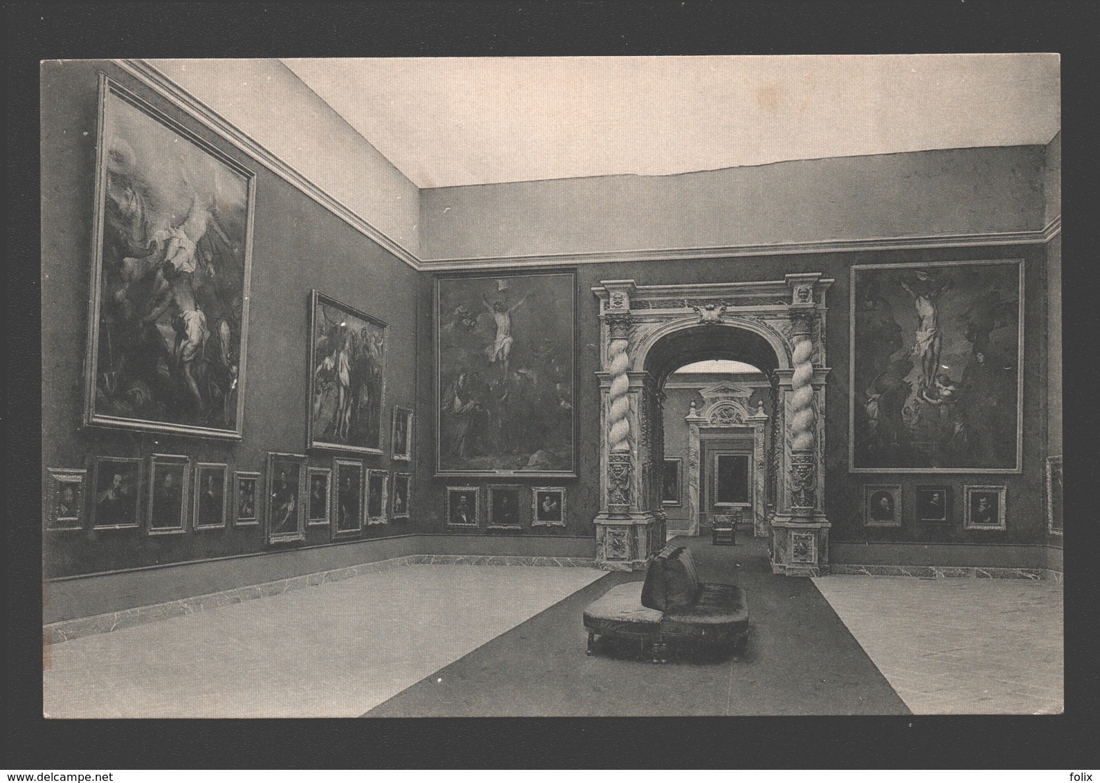 Brussel / Bruxelles - Exposition D'Art Ancien 1910 Le XVIIme Siècle, Palais Du Cinquantenaire - La Grande Salle Van Dyck - Fêtes, événements