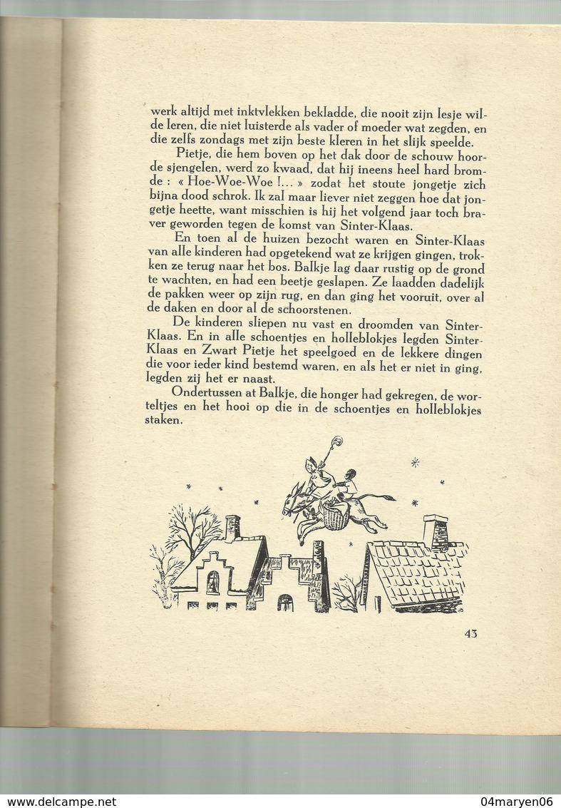 - **SINTER-KLAAS in de Hemel en op de aarde  .**-  door  ERNEST   CLAES -Illustraties  RENAAT  DEMOEN