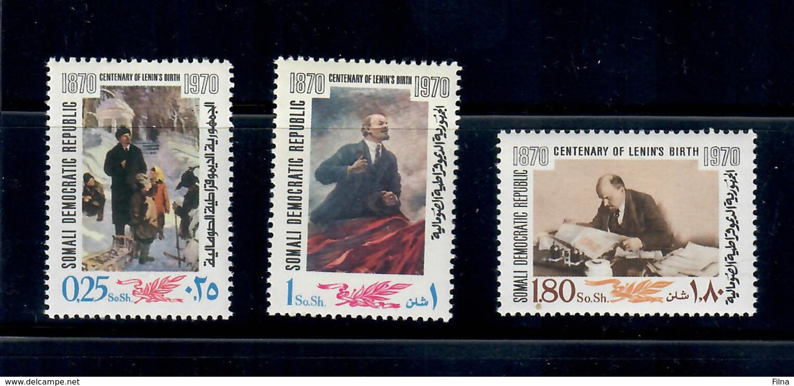 SOMALIA 1970 - CENTENARIO NASCITA LENIN - MNH ** - Somalia (1960-...)