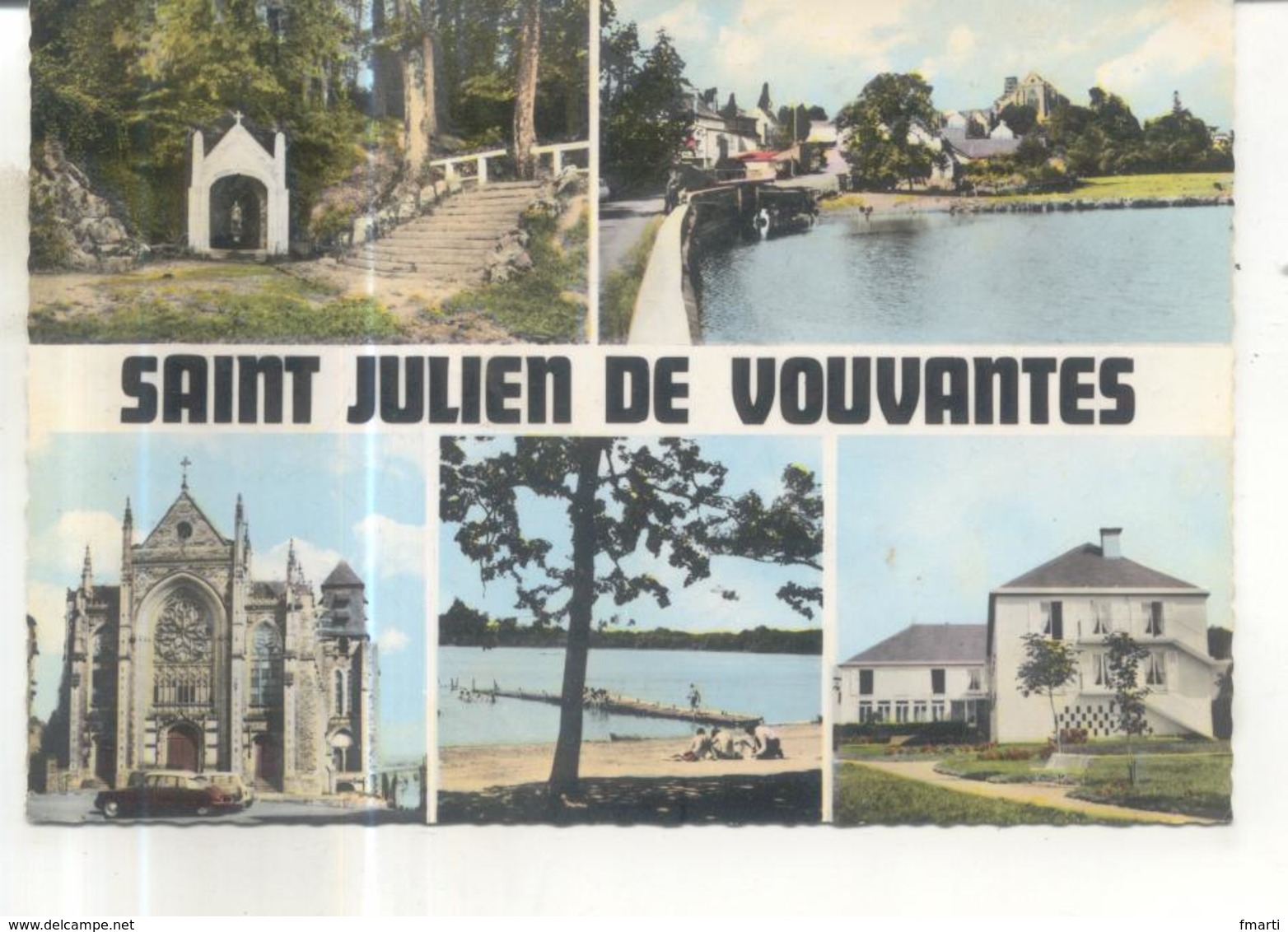 Saint Julien De Vouvantes (carte Multivues) - Saint Julien De Vouvantes