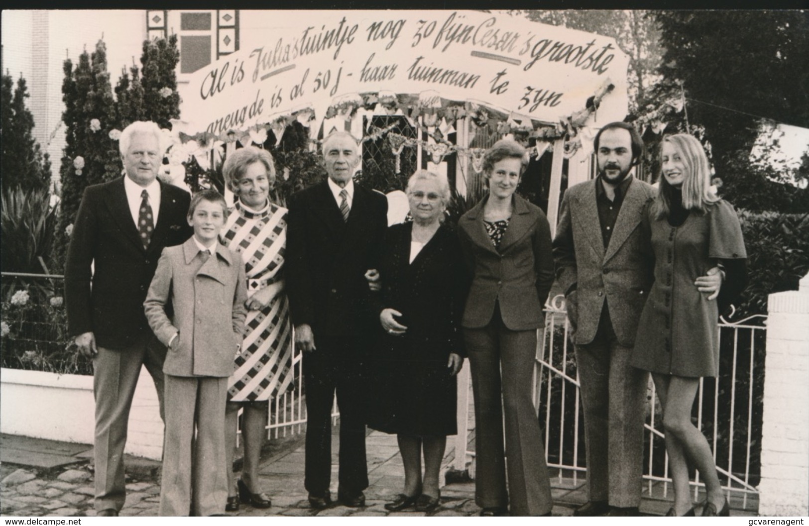 LOKEREN  FOTO 1973    --  GOUDEN BRUILOFT    16 X 8 CM - Lokeren