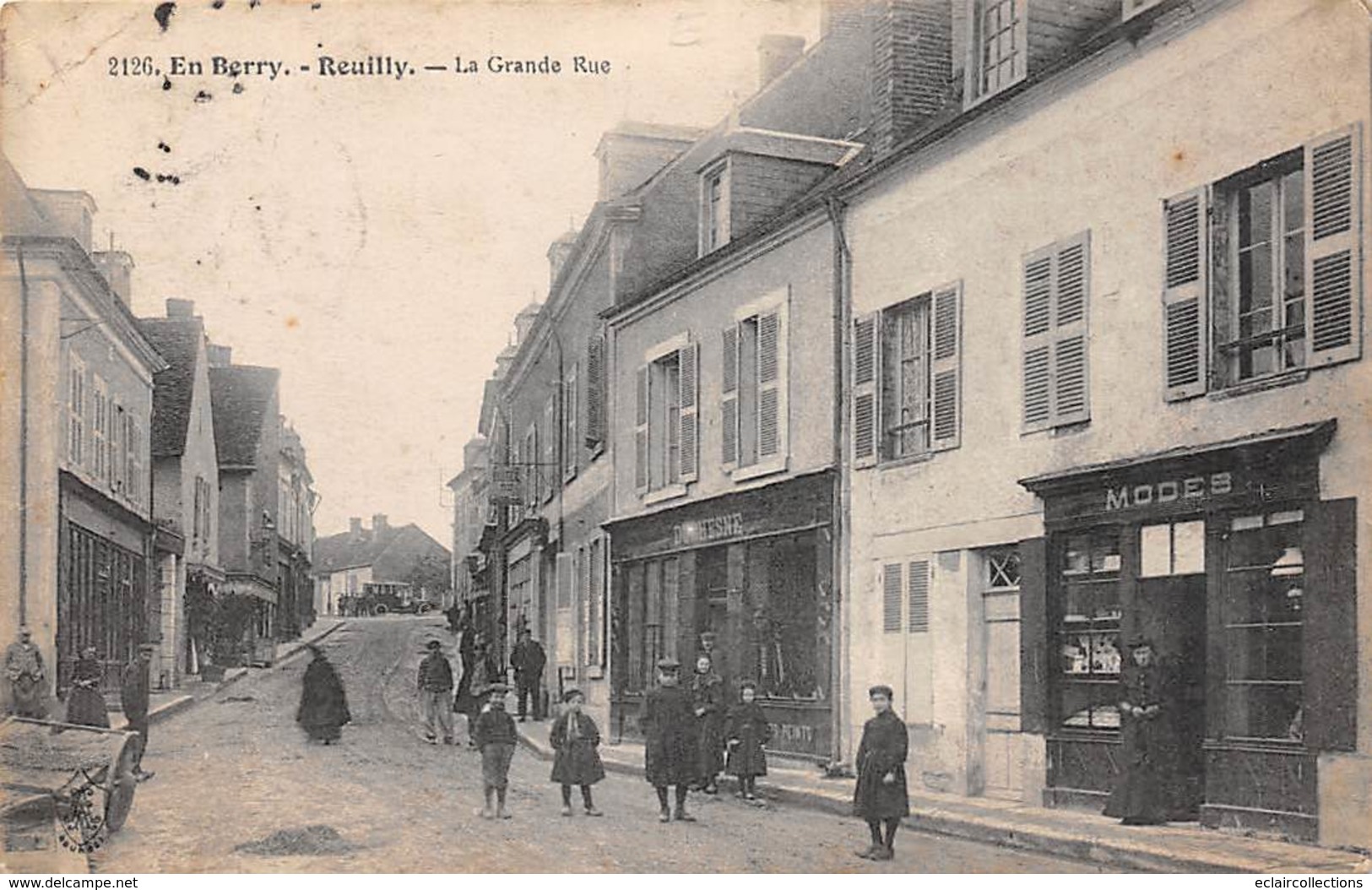 Reuilly        36        La Grande Rue        (voir Scan) - Autres & Non Classés