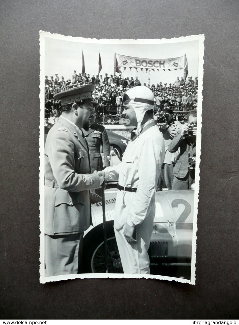 Fotografia Originale Gran Premio Di Tripoli 1939 Balbo Caracciola Auto Mercedes - Altri & Non Classificati