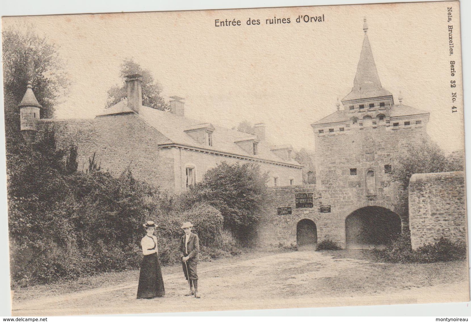 Belgique :entrée   Des  Ruines   D '  Orval - Autres & Non Classés