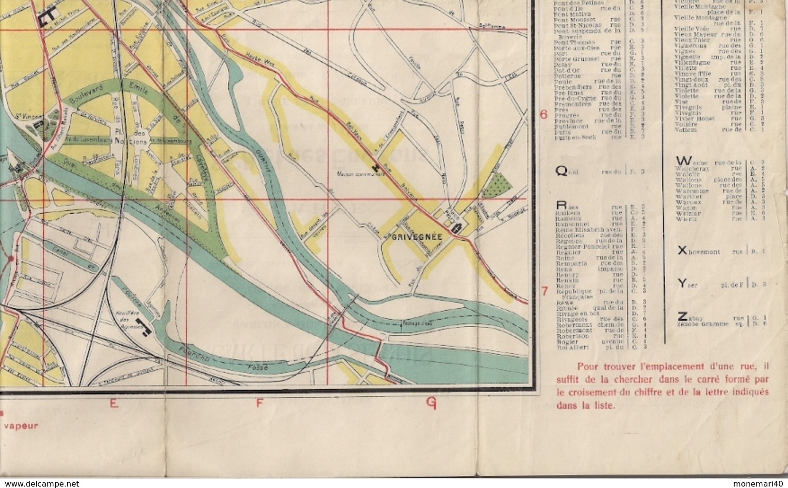 LIÈGE - TRÈS ANCIEN PLAN ILLUSTRÉ Avec RÉPERTOIRE DES RUES (RESTAURABLE BIEN QUE TRÈS USÉ) - Andere & Zonder Classificatie