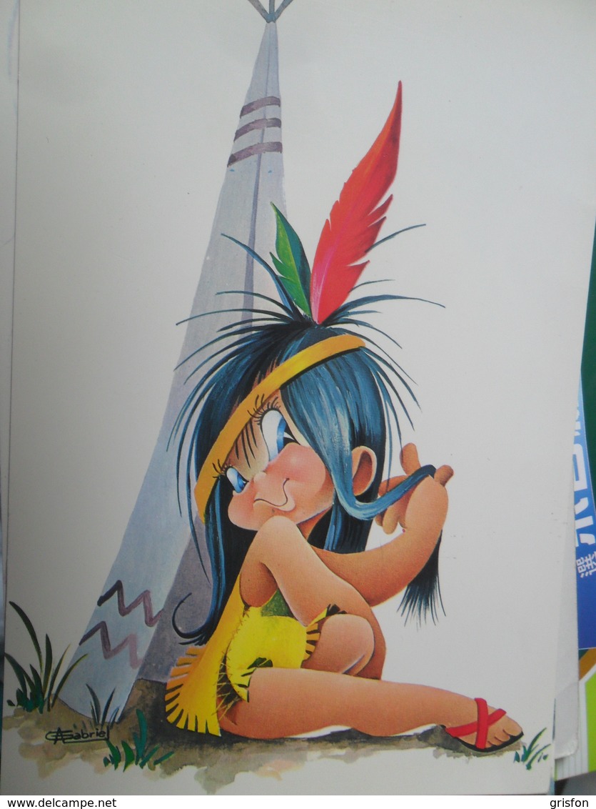 Petite Indian Illustrateur Gabriel - Native Americans