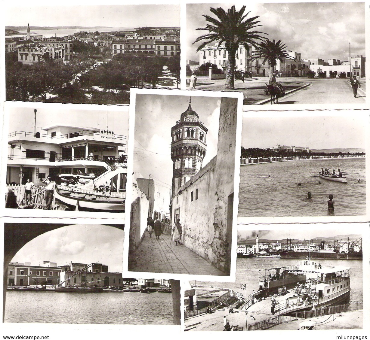 TUNISIE Mini-carnet De 7 Photos De BIZERTE Par Chateauneuf à La Fourmi - Afrika