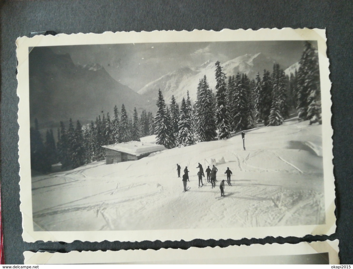 MELI  - MÉLO DE 120 PHOTOS ORIGINALES NOIR - BLANC   DE PLUSIEURS FAMILLES