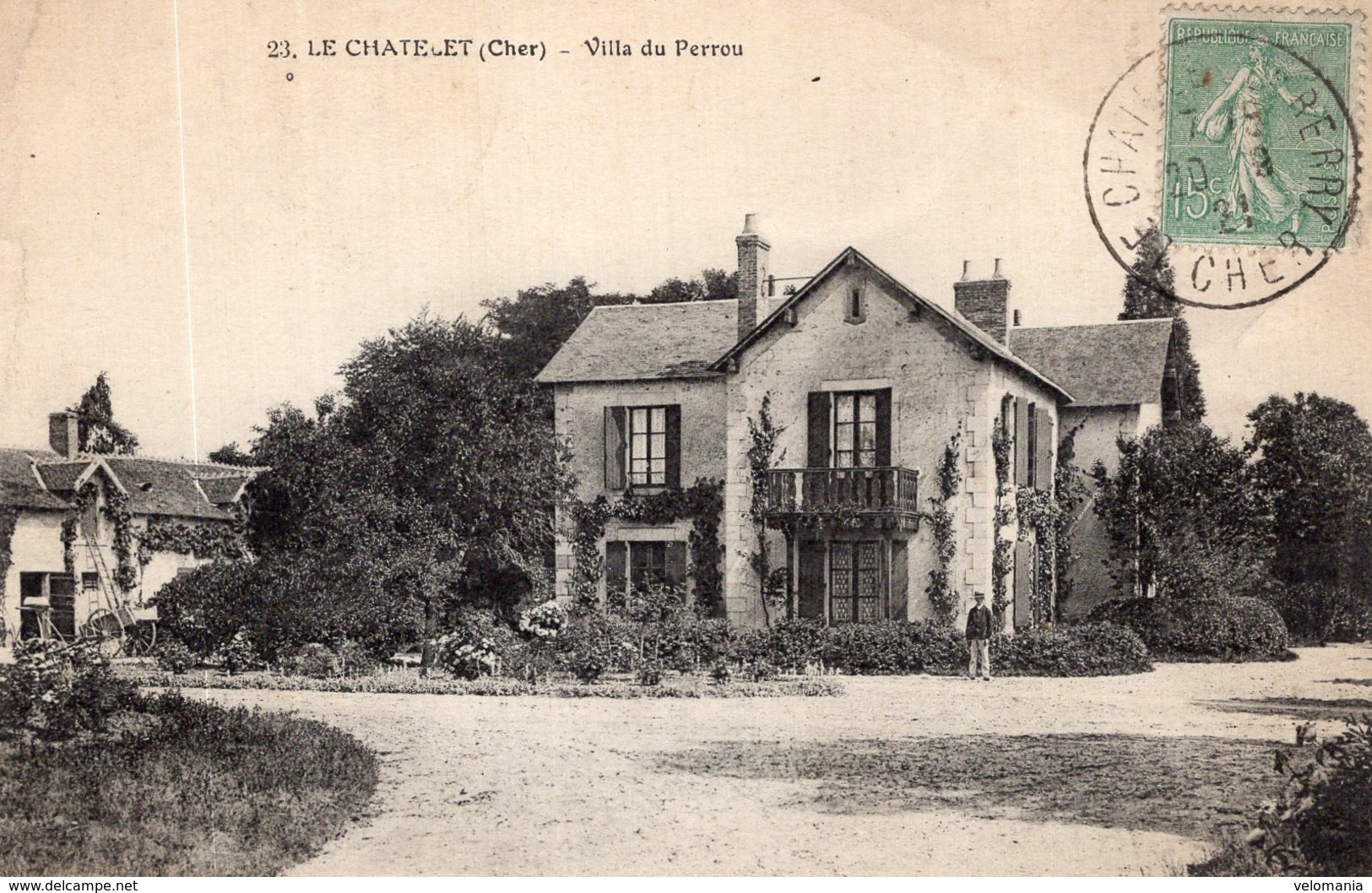 3052 Cpa Le Chatelet - Villa Du Perrou - Andere & Zonder Classificatie