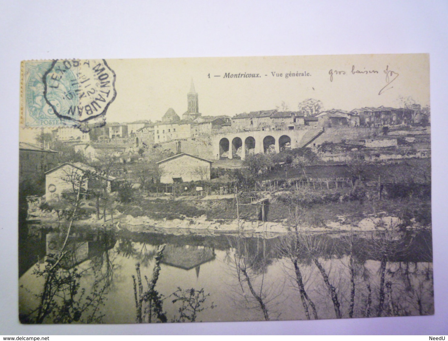 GP 2019 - 1477  MONTRICOUX  (Tarn-et-Garonne)  :  Vue Générale   1905    XXX - Other & Unclassified