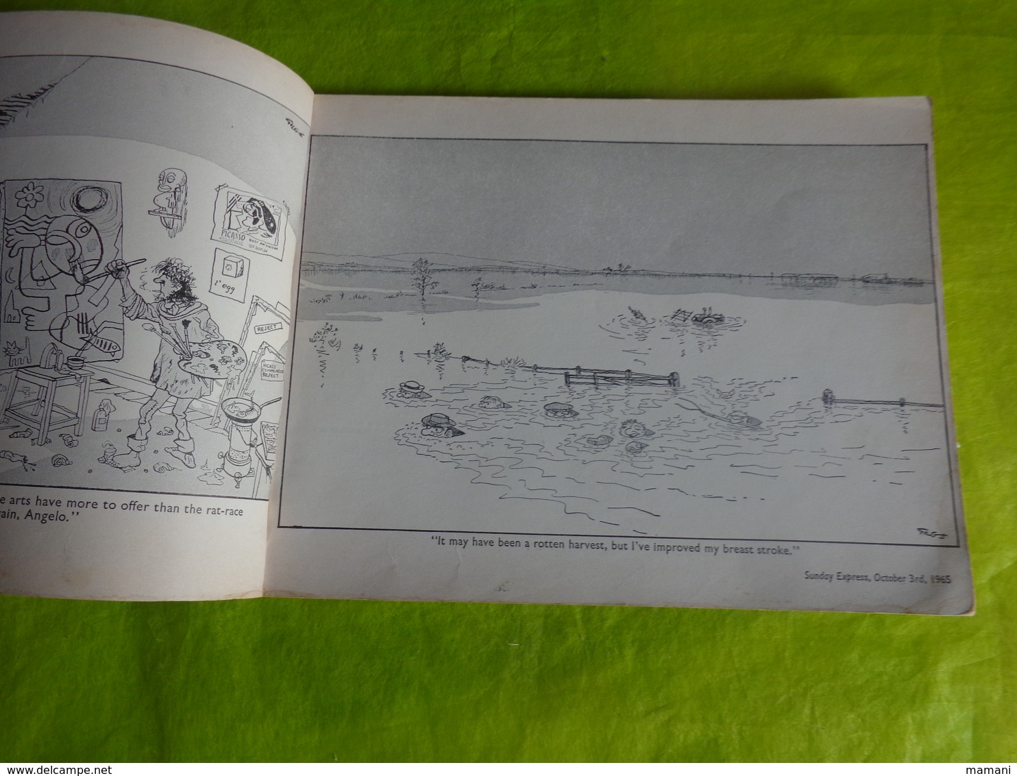 Giles Recueil De Dessins De Giles Parus Dans Le Daily Express Et Le Sunday Express En 1966 Humour Coiffeur Train Etc... - Sonstige & Ohne Zuordnung