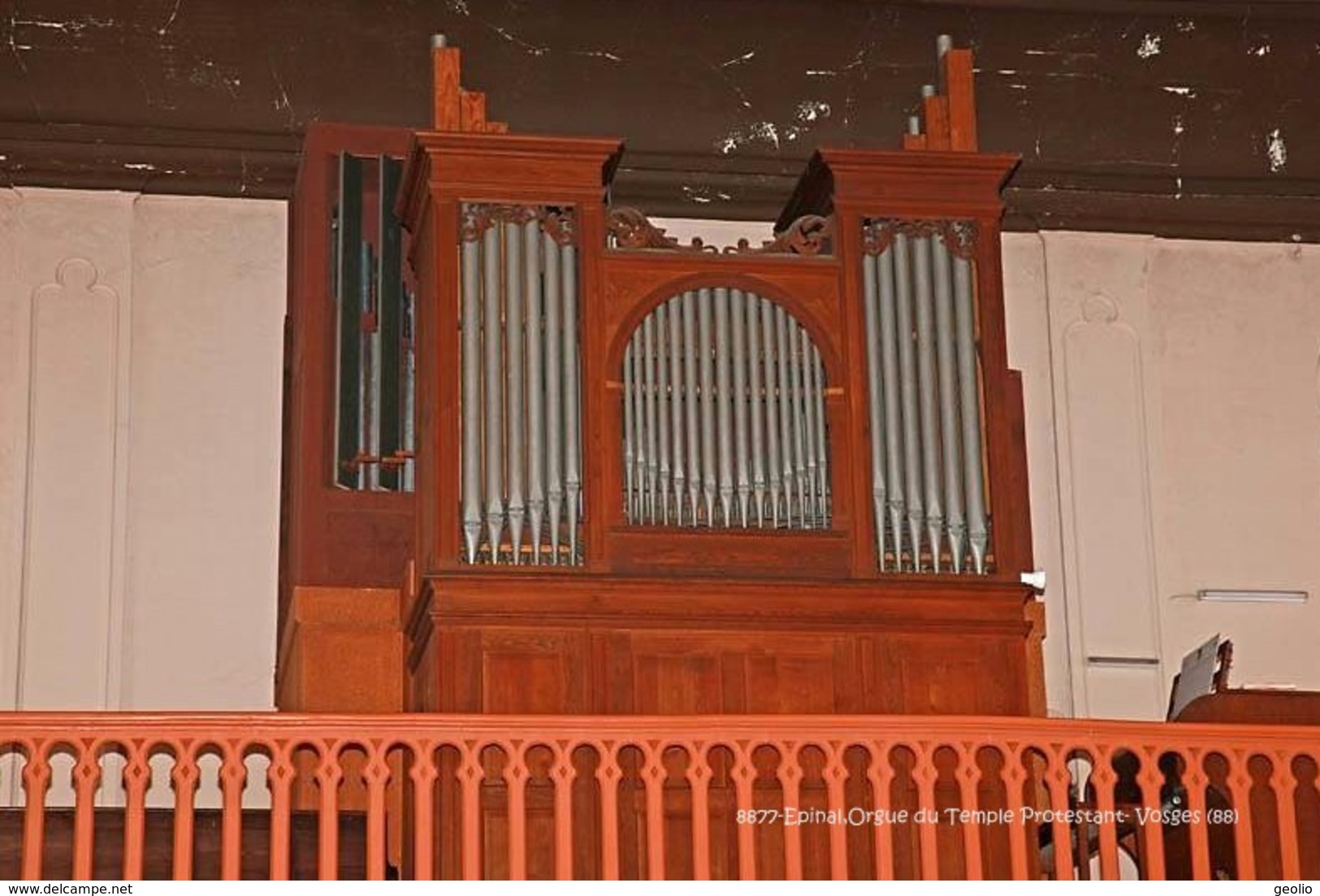 Epinal (88)- Orgue Du Temple Protestant (Edition à Tirage Limité) - Epinal