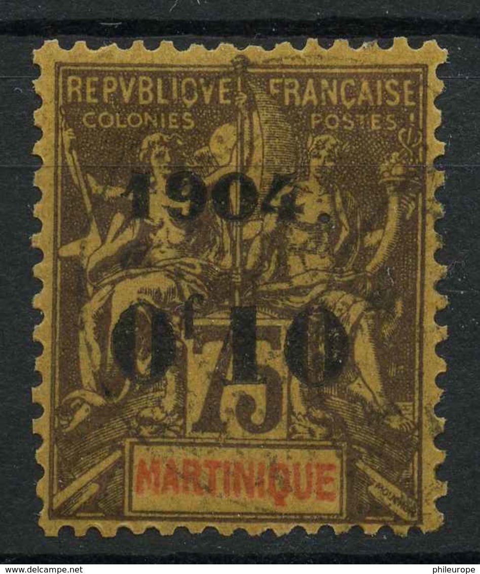 Martinique (1904) N 57 (o) - Oblitérés