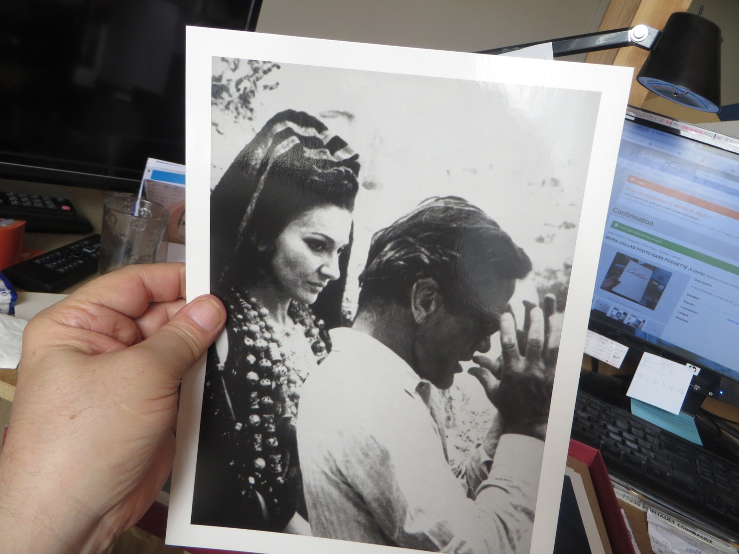 MARIA CALLAS des photos et des documents divers dans un coffret