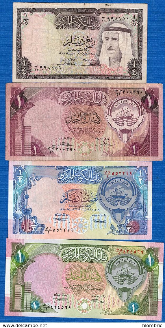 Kuwait  4  Billets - Koweït