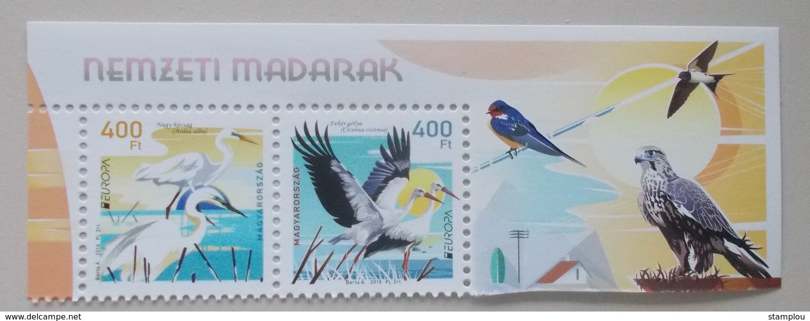 Hongarije-Hungary 2019 Cept  PF 2 Stamps - 2019