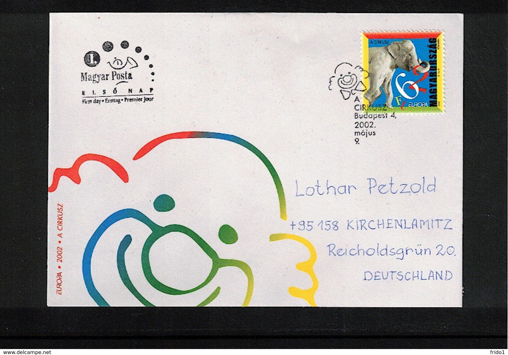 Hungary / Ungarn 2002 Europa Cept  Interesting Cover FDC - 2002