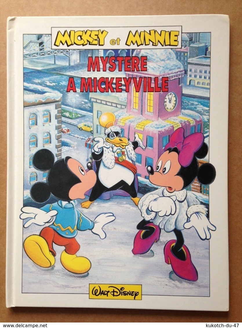 Disney - BD Mystère à Mickeyville - Publicité (1991) - Disney