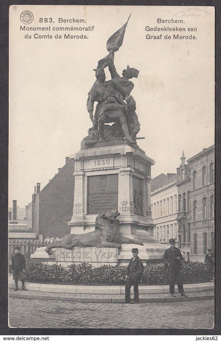 104275/ BERCHEM, Monument Commémoratif Du Comte De Mérode - Berchem-Ste-Agathe - St-Agatha-Berchem