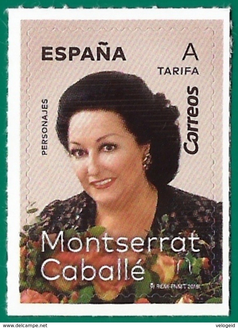 España. Spain. 2019. Personajes. Montserrat Caballé. Opera - Nuevos