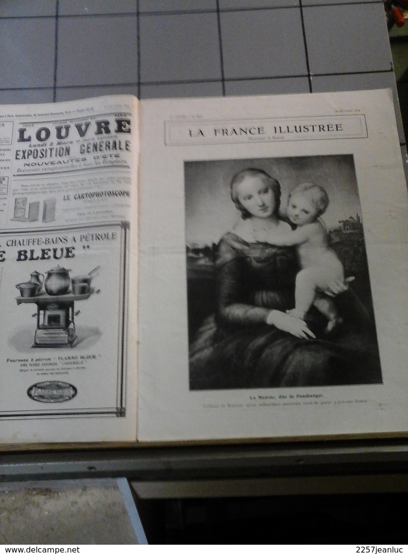 La France Illustrée Du 28 Fevrier 1914 - Divers Articles Pub Ect.. - Le Petit Journal