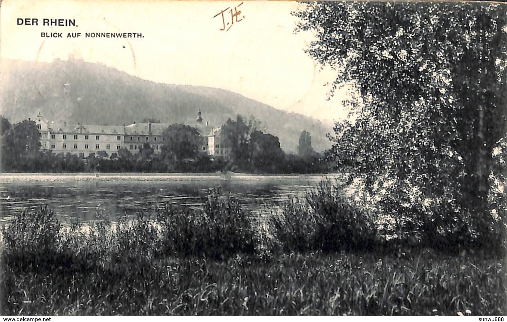 Der Rhein - Blick Auf Nonnenwerth (Gerhard Thier 1907) - Drachenfels