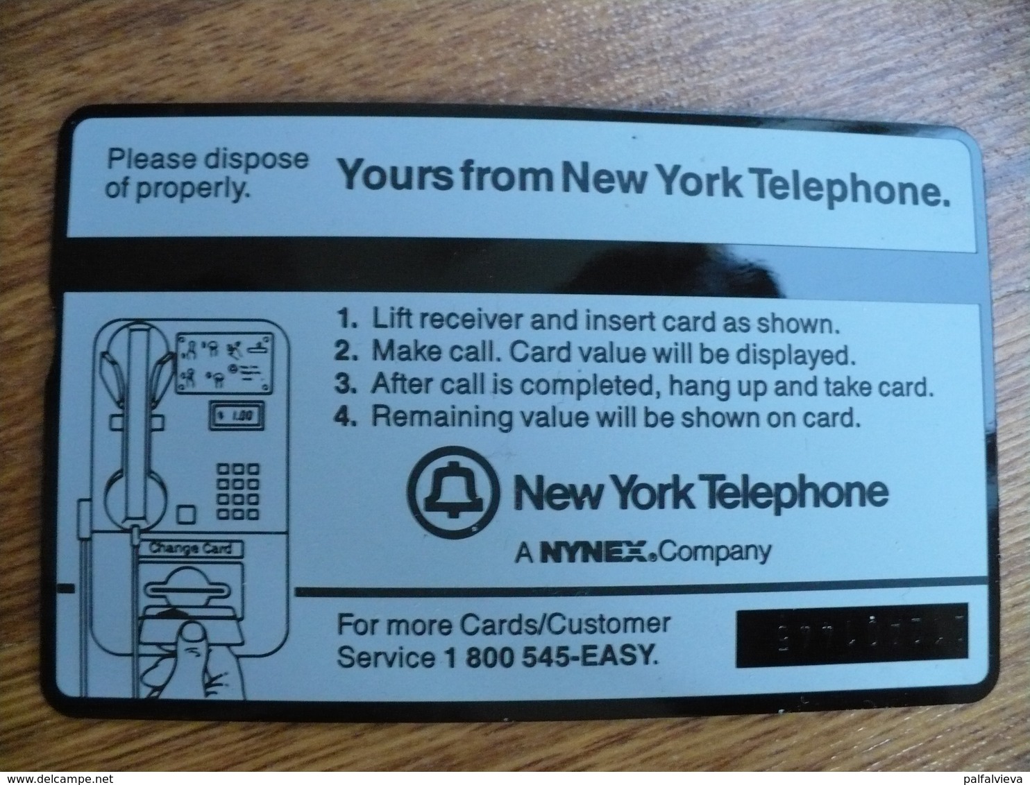 L & G Phonecard USA  - New York - Cartes Holographiques (Landis & Gyr)