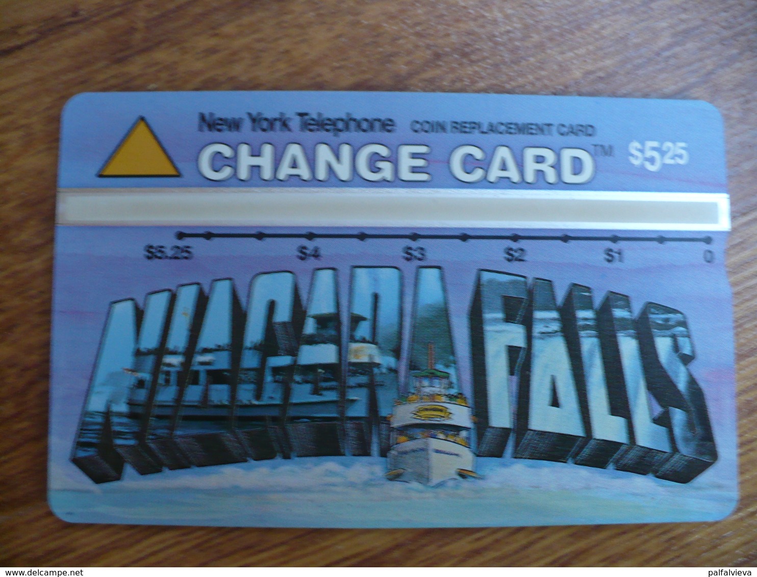L & G Phonecard USA  - New York, Niagara Falls - [1] Hologramkaarten