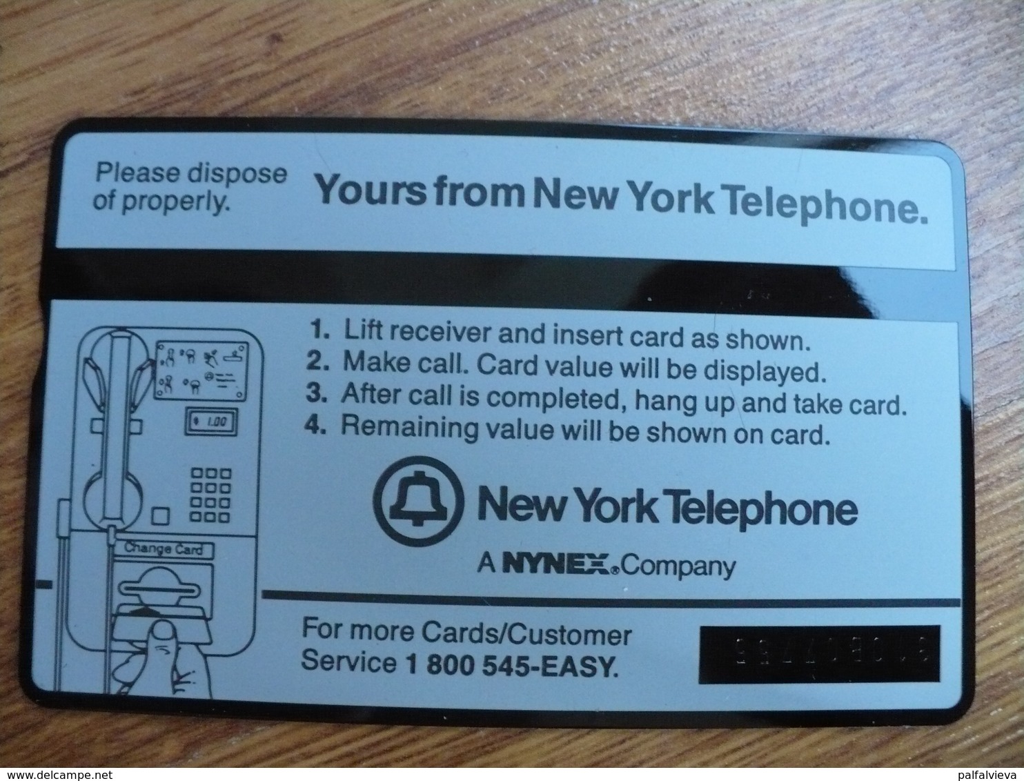 L & G Phonecard USA  - New York, Lake George - [1] Hologramkaarten