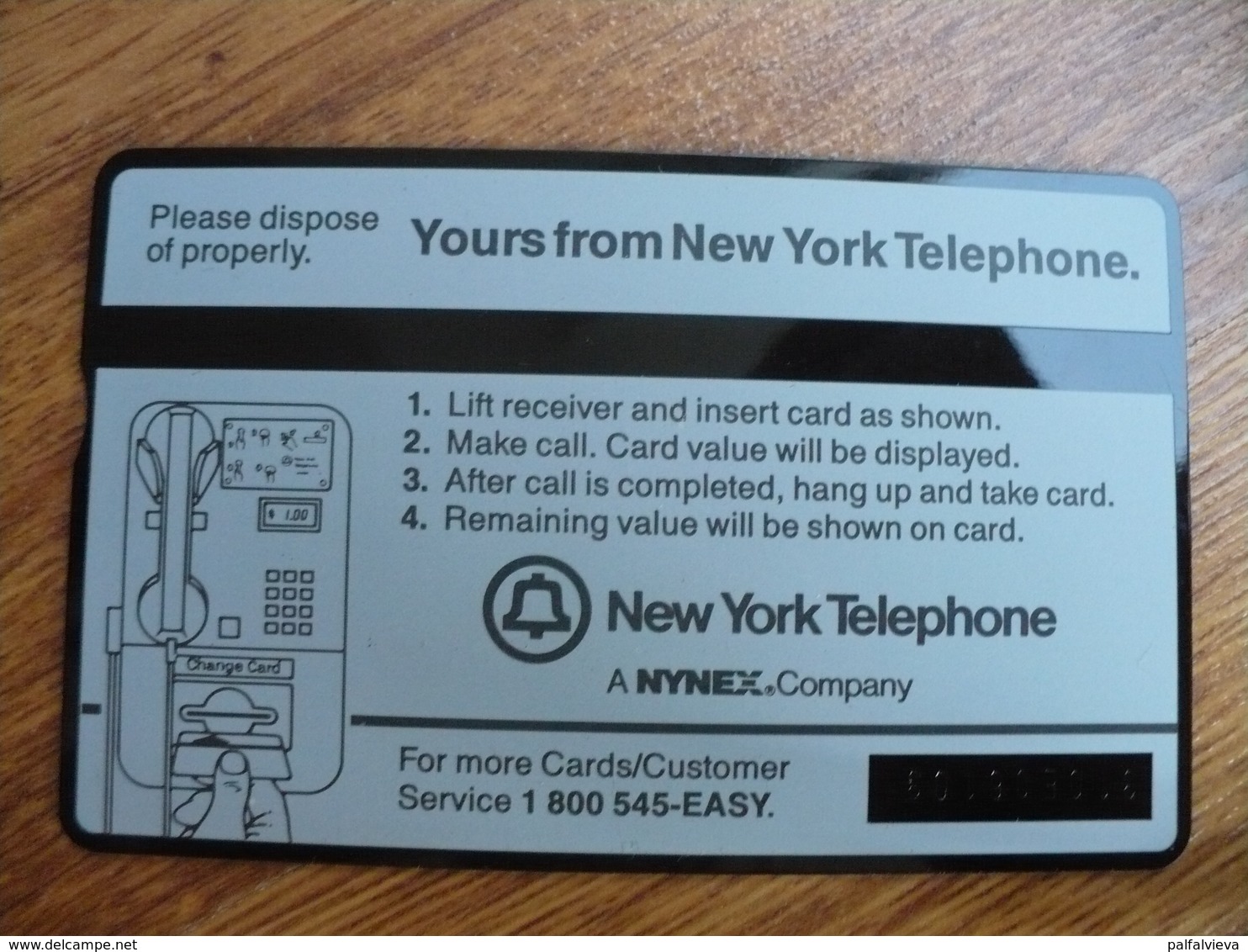 L & G Phonecard USA  - New York, Long Island - Schede Olografiche (Landis & Gyr)