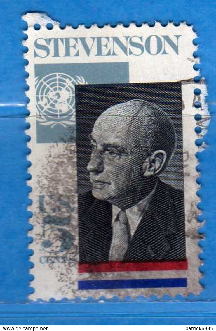 (Us2) USA °- 1965 - ADLAI STEVENSON.  Yvert . 792 .  USED.  Vedi Descrizione - Usati