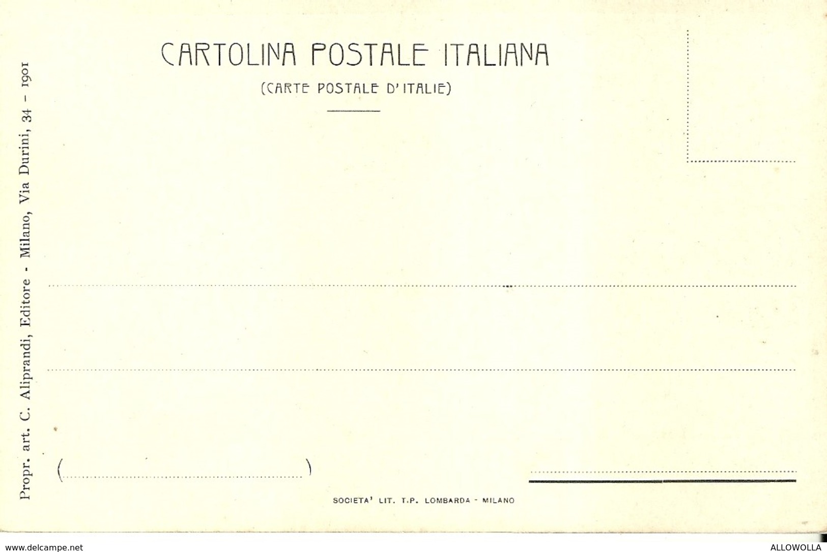 4098 "ESERCITO DEL REGNO D'ETRURIA -ILLUSTRAZIONE N° 5 DI QUINTO CENNI" CARTOLINA POSTALE ORIGINALE NON SPEDITA - Uniformes