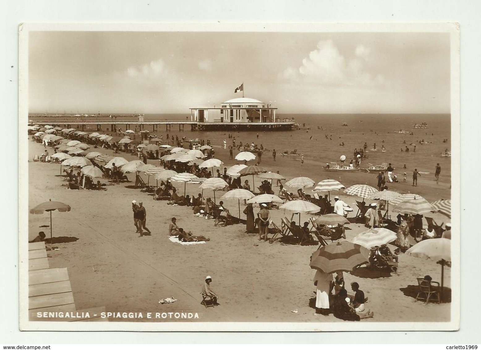 SENIGALLIA - SPIAGGIA E ROTONDA - NV FG - Senigallia