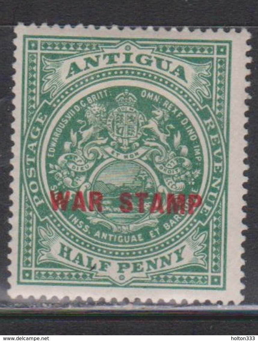 ANTIGUA Scott # MR2 MH - Colony Seal Overprinted War Stamp - 1858-1960 Crown Colony