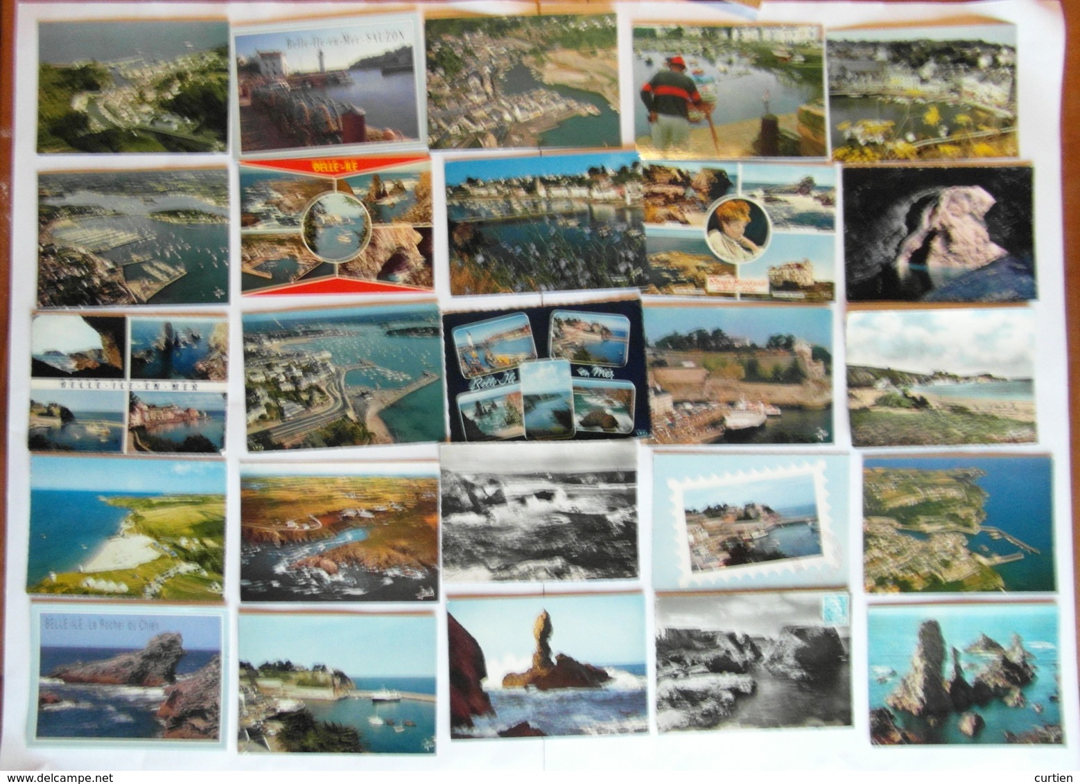 BELLE ILE En MER  56  Vue Divers . Lot De  37 Cartes ( Voir 2 Photos ) - Belle Ile En Mer