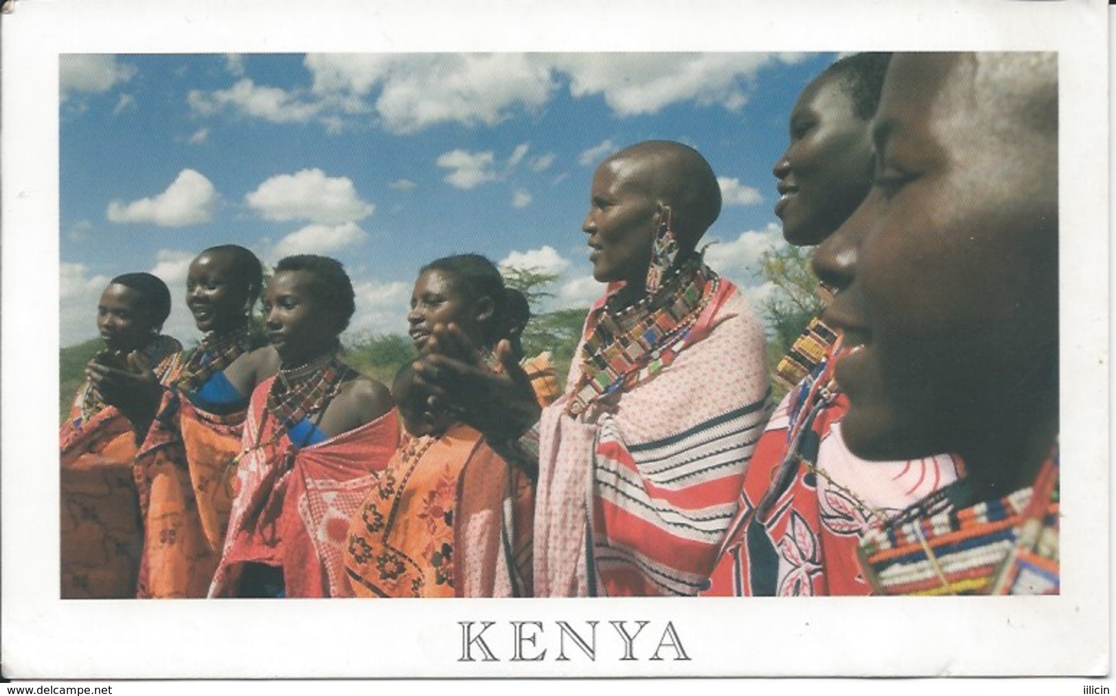 Postcard RA010441 - Kenya Maasai - Kenia