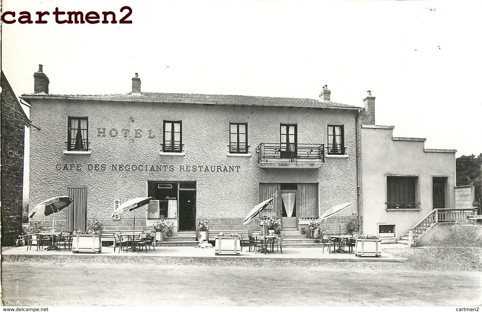 PONTGIBAUD HOTEL DES NEGOCIANTS BOUCHEIX-SOUCHAIRE PLACE DE LA REPUBLIQUE 63 AUVERGNE - Autres & Non Classés