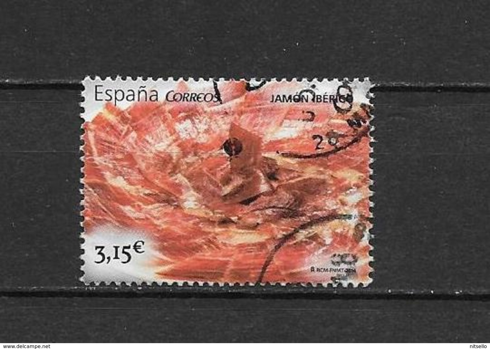 LOTE 1912   ///  (C115) ESPAÑA 2014 JAMON - Used Stamps