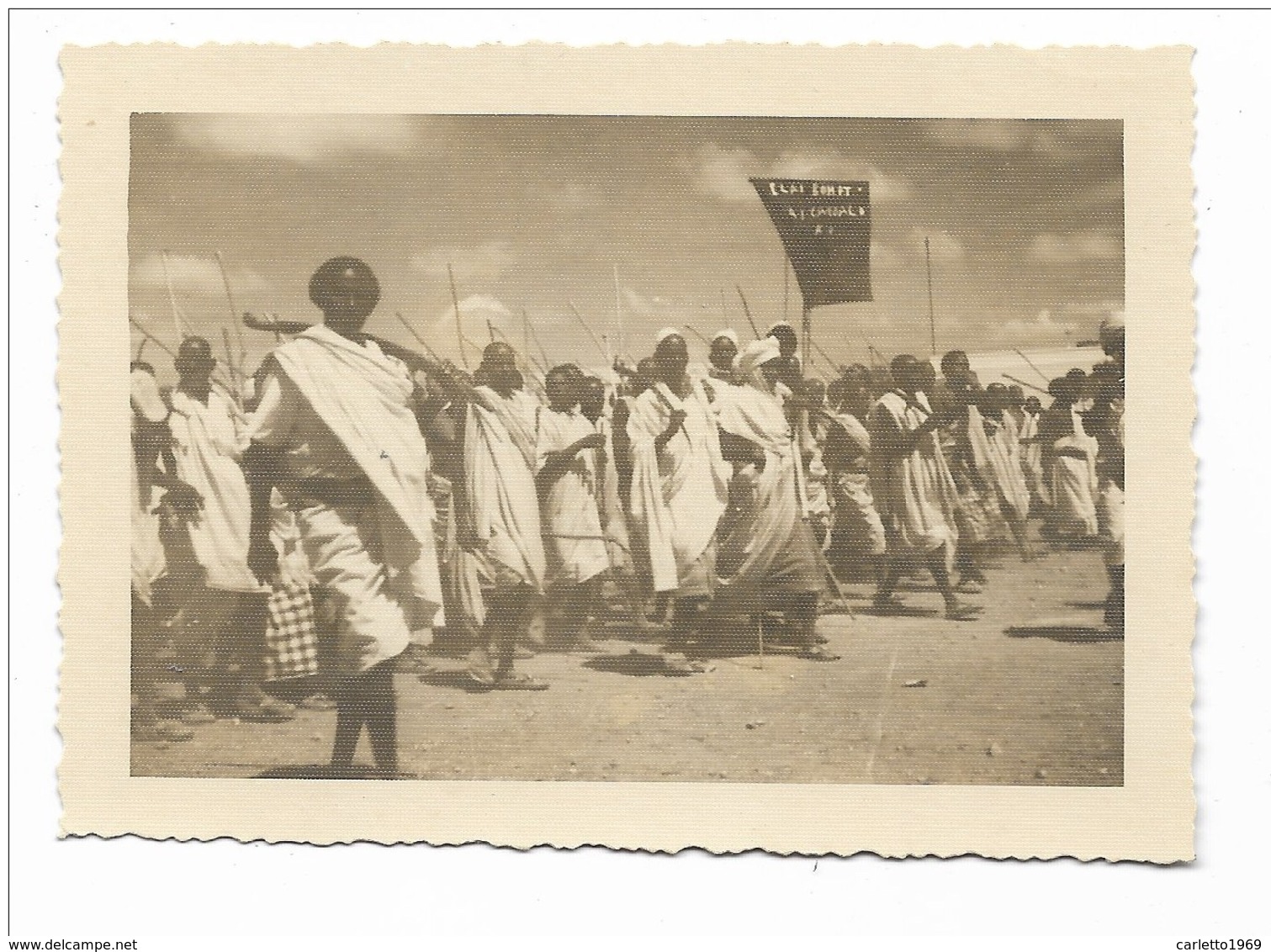 FOTO COLONIE - SFILANO LE CABILE DELLA BATTAGLIA - BAIDOA LUGLIO 1950 - Guerra, Militari