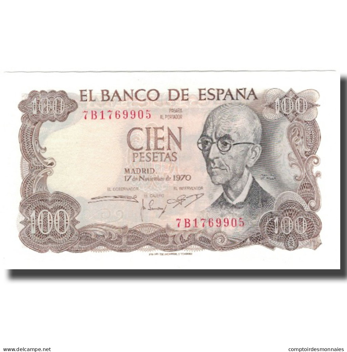 Billet, Espagne, 100 Pesetas, 1970-11-17, KM:152a, NEUF - 100 Pesetas