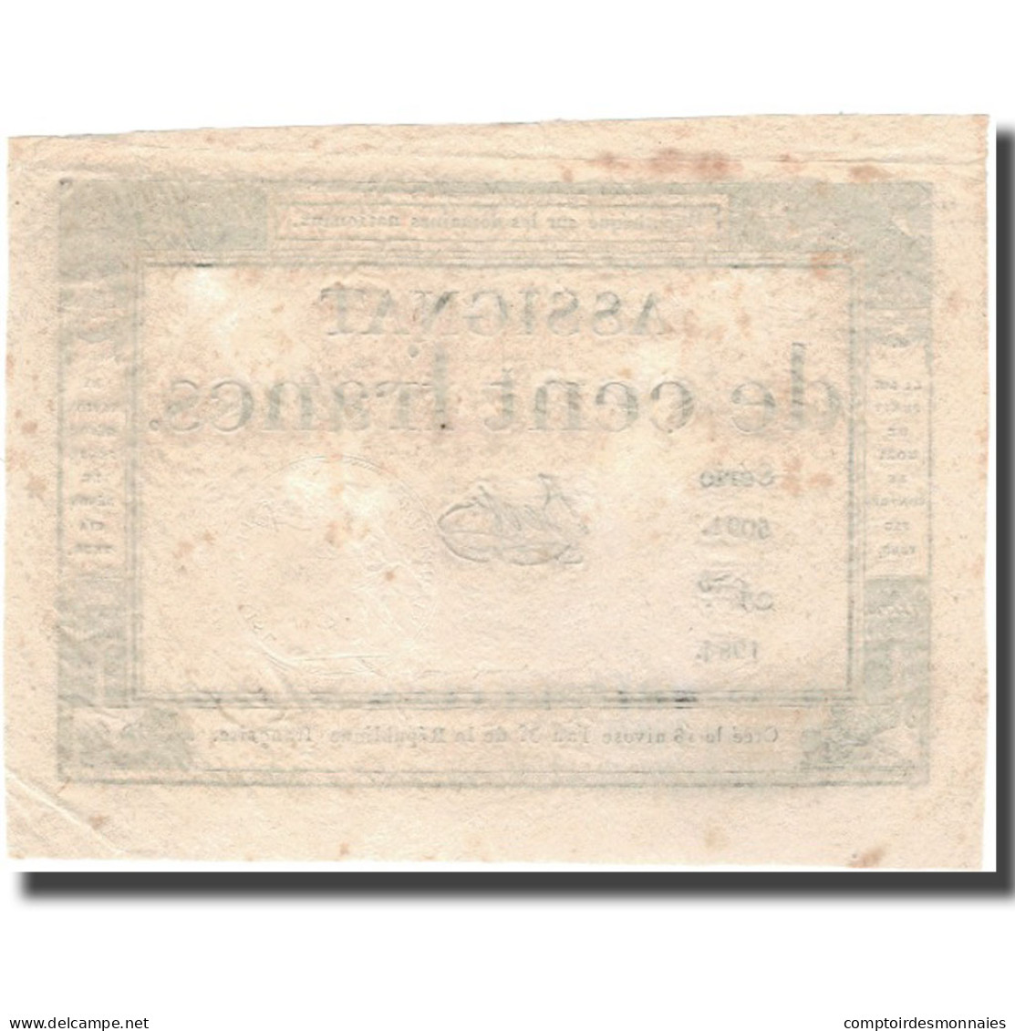 France, 100 Francs, Bert, TTB+, KM:A78 - Assignats