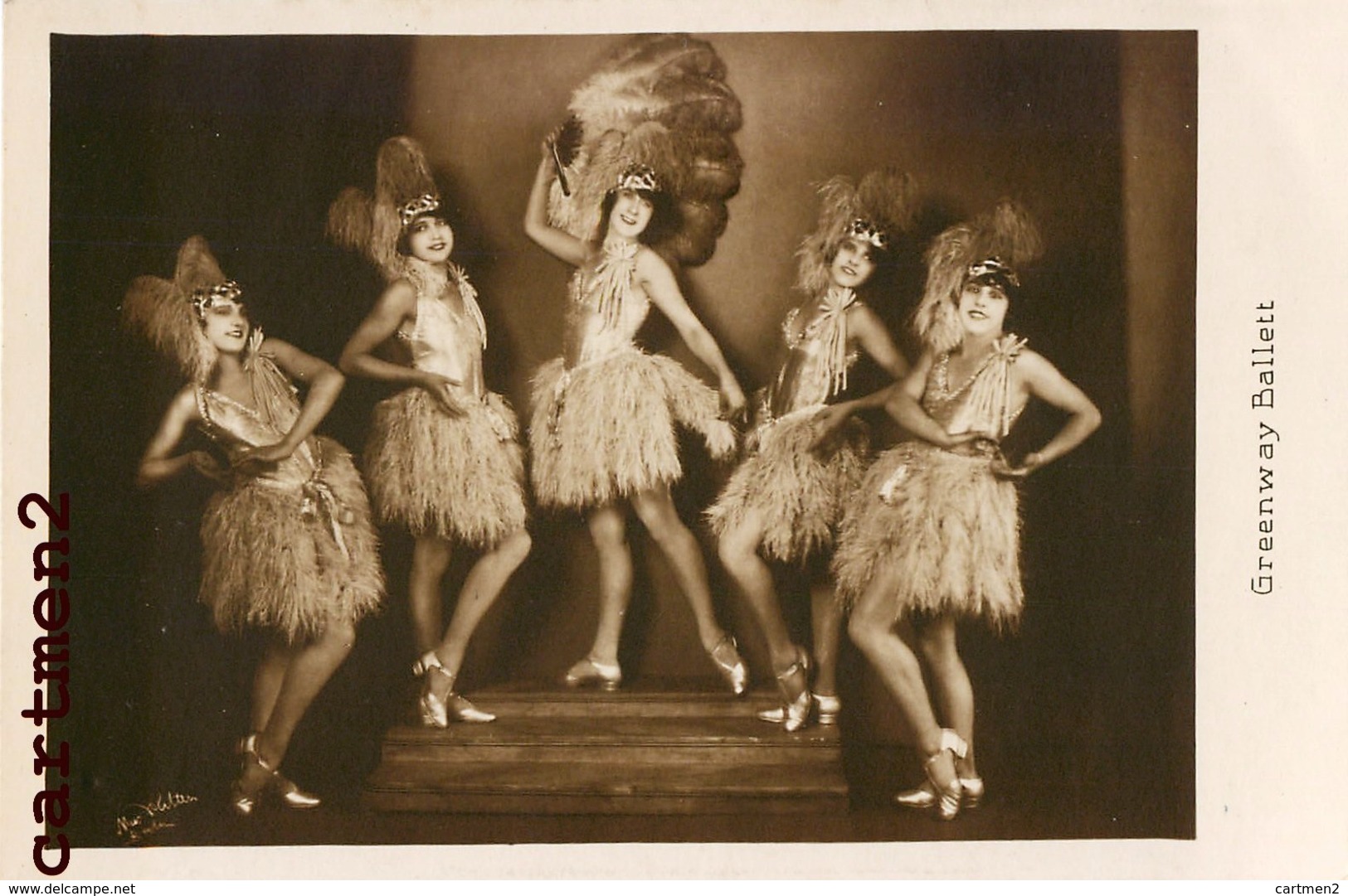 GREENWAY BALLETT CABARET PIN-UP SPECTACLE SHOW GIRLS BERLIN 1934 - Cabaret